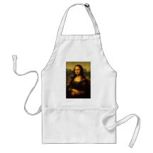 Mona Lisa Aprons