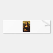 Mona Lisa Bumper Stickers