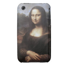 Mona Lisa By Leonardo Da Vinci Case iPhone 3 Cover