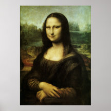 Mona Lisa by Leonardo da Vinci Vintage Renaissance Posters