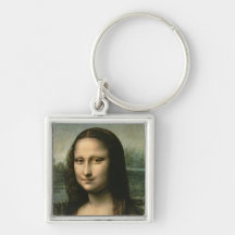 Mona Lisa, c.1503-6 Key Chain
