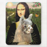Mona Lisa & Her Llama Mousemats