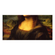 Mona Lisa Photo Greeting Card
