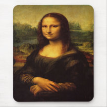 Mona Lisa Reprint Mousepad