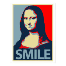 Mona Lisa Smile Postcards