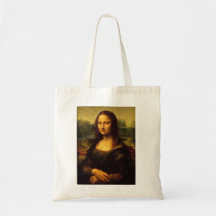 'Mona Lisa' Tote Bags