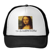 Mona Lisa Trucker Hats