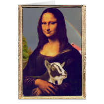 Mona Lisa's Goat Cards