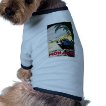 Monaco 5th Grand Prix Automobile 1933 Pet Shirt
