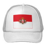Monaco Flag w COA (light) Hat