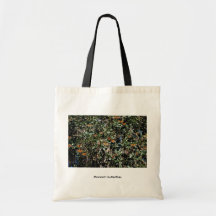 Monarch butterflies tote bag