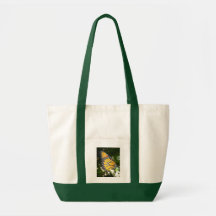 Monarch Butterfly Canvas Tote Bag