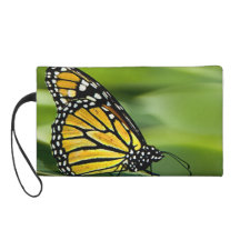 Monarch Butterfly Design Wristlet