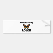 Monarch Butterfly Lover Bumper Sticker