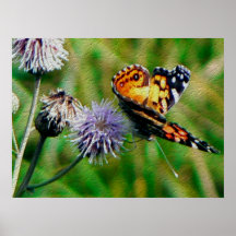 Monarch Butterfly Print