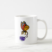 Monarch Dragon Fairy Coffee Mug