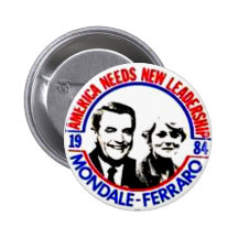 Mondale-Ferraro - Button