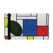 Mondrian Minimalist De Stijl Art Custom iPad Case