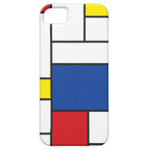 Mondrian Minimalist De Stijl Art iPhone 5 CaseMate