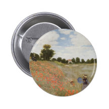 Monet Painting Buttons