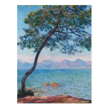 Monet Painting Postcards