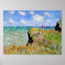 Monet Painting Print