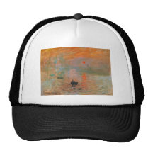 Monet Painting Trucker Hats