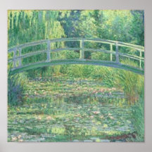Monet-The Water Lily Pond Poster