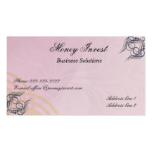 Money Invest Business Cards