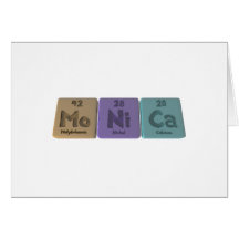 Monica as Molybdenum Nickel Calcium Cards