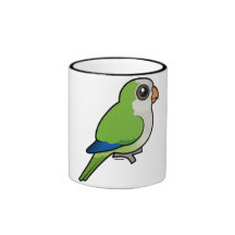 Monk Parakeet Coffee Mug