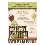 Monkey Baby Shower Invitation invitations