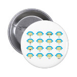 Monkey Emoticons Pins