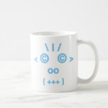 Monkey Face (Blue) Coffee Mugs