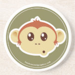 Monkey head coaster