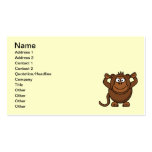 monkey-hi1 business card template