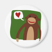 monkey love magnets