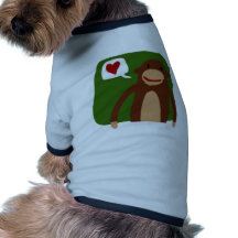 monkey love pet clothing
