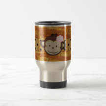 Monkey Safari Coffee Mugs