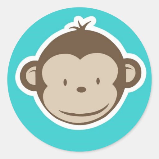 Monkey Sticker