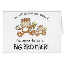 monkeying around card