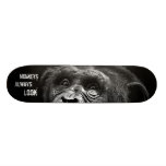 MONKEYS ALWAYS LOOK Taunting Skateboard Deck