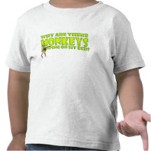 Monkeys Jumping on my Bed T-shirt
