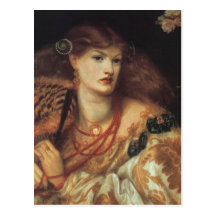 Monna Vanetta by Rossetti Postcards