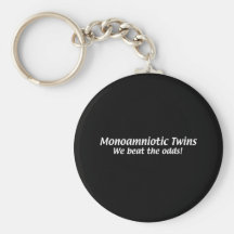 Monoamniotic Twins Key Chain