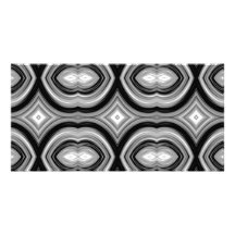 Monochrome Abstract Pattern. Photo Card