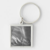 Monochrome Skies Keychain