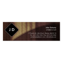 Monogram Attorney at Law - Business Card