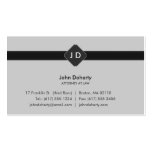 Monogram Attorney at Law - Business Card