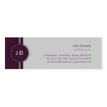 Monogram Attorney at Law - Business Card